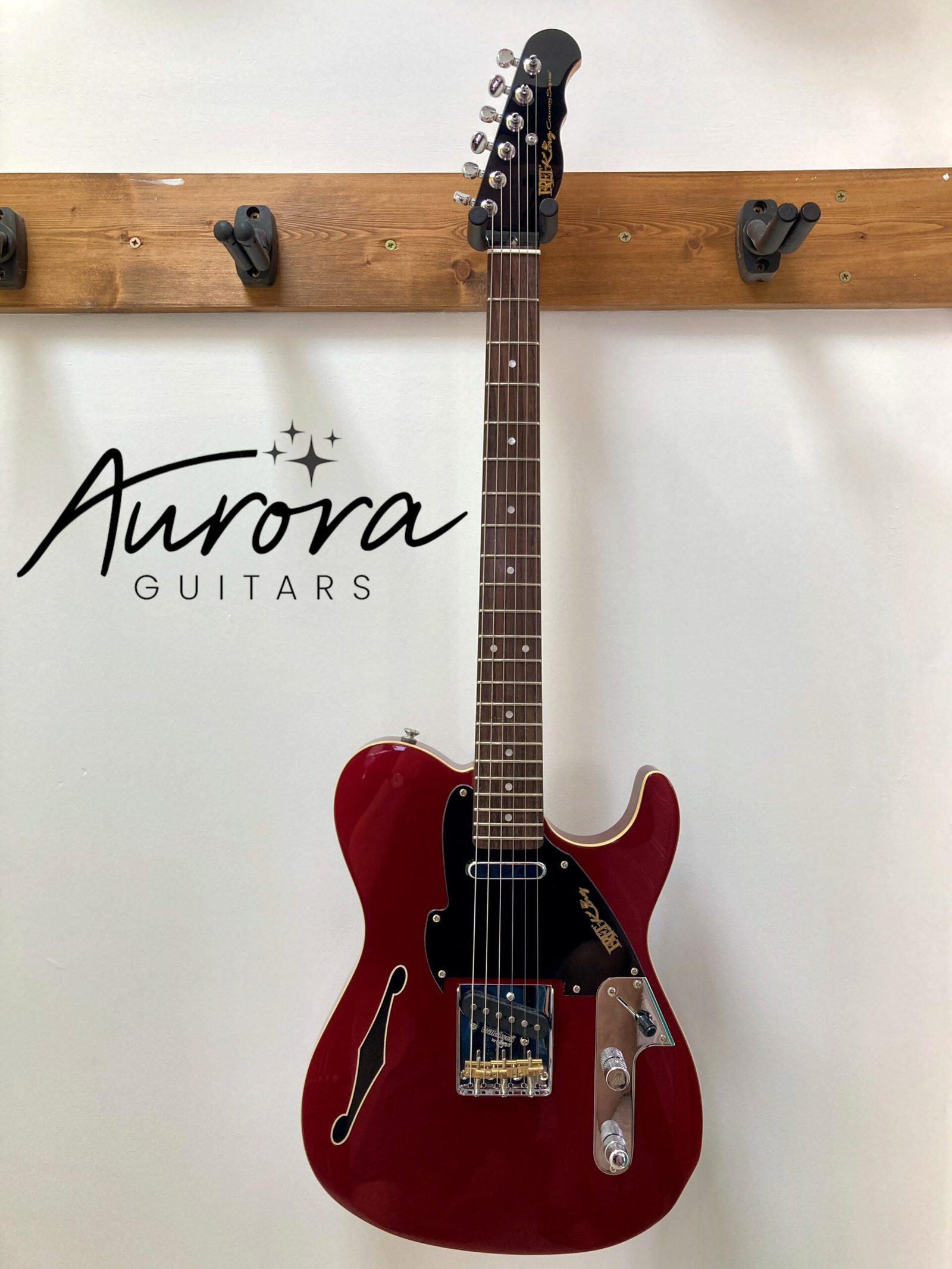 Fret King Country Squire Stealth Electric Guitar