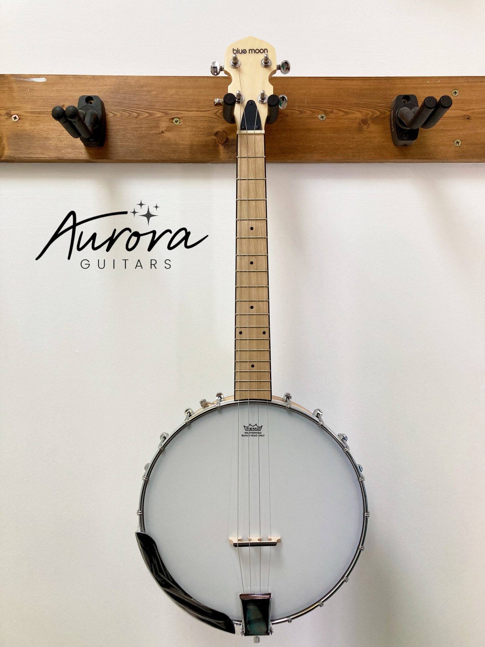 Blue Moon Tenor Banjo With Bag